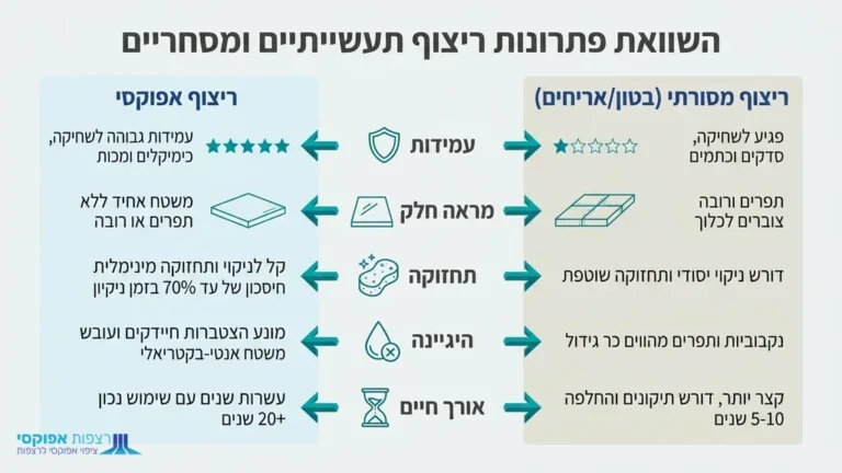 ציפוי אפוקסי באשקלון לעסקים ומפעלים